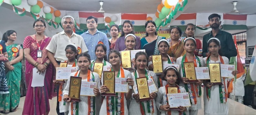 Kargil Vijay Diwas Celebrated with Patriotic Performances at Bal Nikunj Girls’ Academy