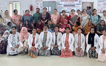 World Breastfeeding Week: GSVM Medical College Holds Awareness Program