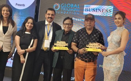 Singer Agam Kumar Nigam and Composer Rafeeq Raja Honored with Awards