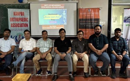 GSVM Medical College Celebrates 'Bone and Joint Day' with a Focus on Elderly Orthopedic Health