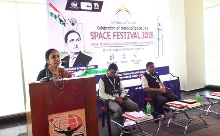 Students show their creativity at 'Space Festival 2025' at Gujarat Science City