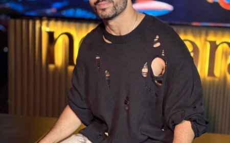 Sharad Malhotra Promotes Web Series 'Galat' at Malad's Novaara