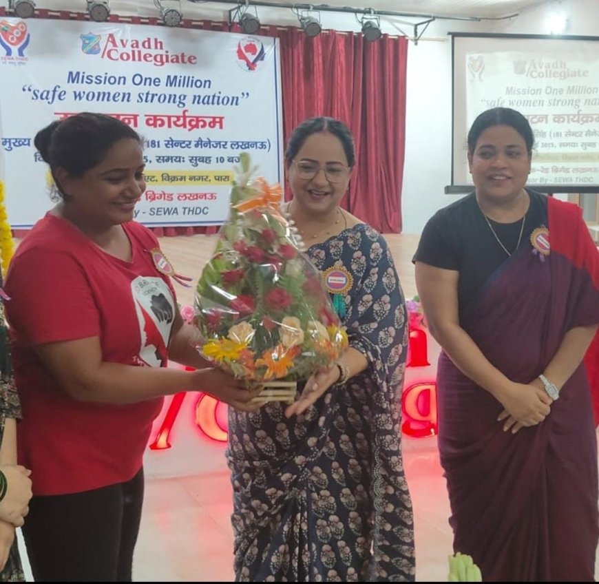 Grand Launch of 'Surakshit Nari, Sashakt Rashtra' Under 'Mission One Million'