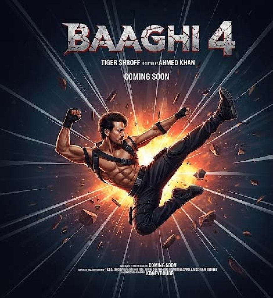 Tiger Shroff's Cryptic Post Hypes 'Baaghi 4' Teaser Launch