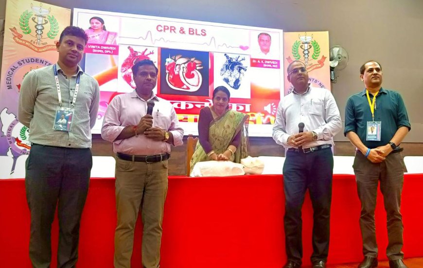 KGMU Hosts Life-Saving Cardiac Awareness Workshop on BCLS and CPR