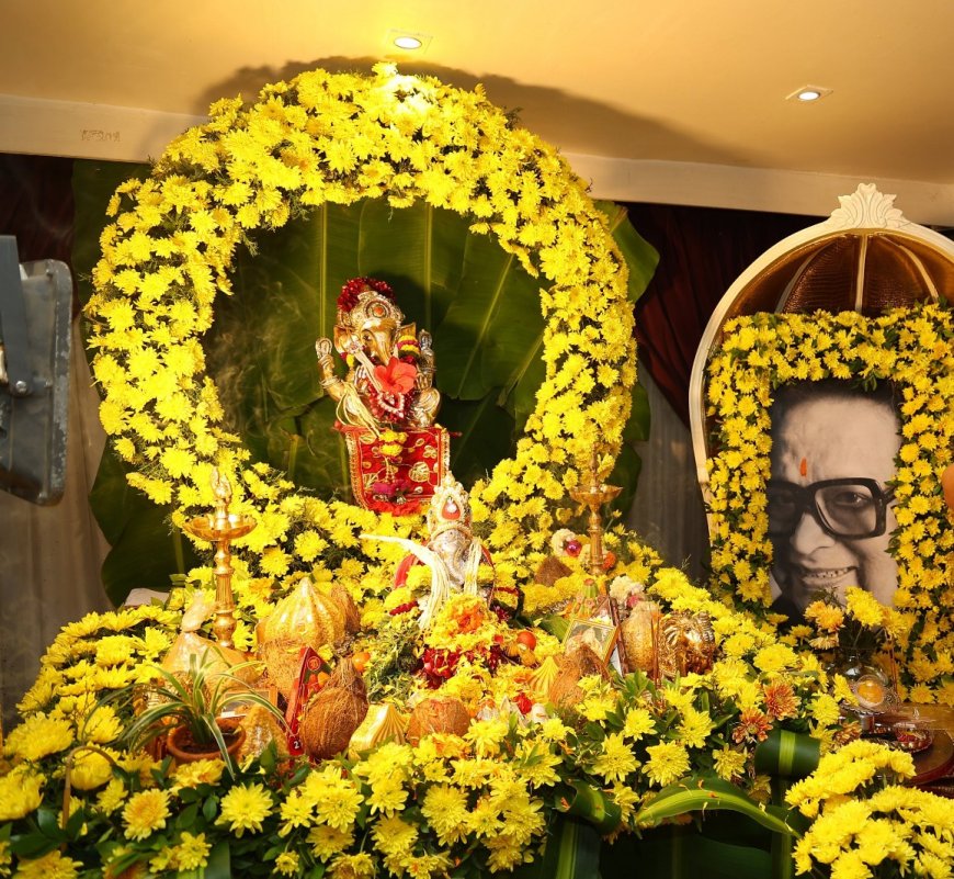 Ganpati Bappa Arrives at Lahiri House in a Star-Studded Celebration