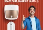 Kenstar Launches Advanced Water Heaters
