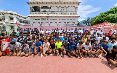 District-Level Volleyball Championship in Prayagraj