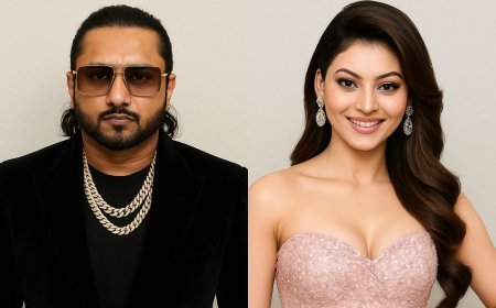 Urvashi Rautela Saves the Day at Filmfare Awards After Honey Singh's Abrupt Exit