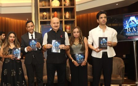 Anupam Kher and Tusshar Kapoor Launch Dr. Raj Bothra’s Memoir “USA v Raj”