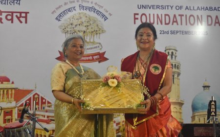 Allahabad University Celebrates 138th Foundation Day with Honors and Cultural Performances