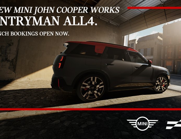 Pre-Bookings Open for the New MINI John Cooper Works Countryman ALL4