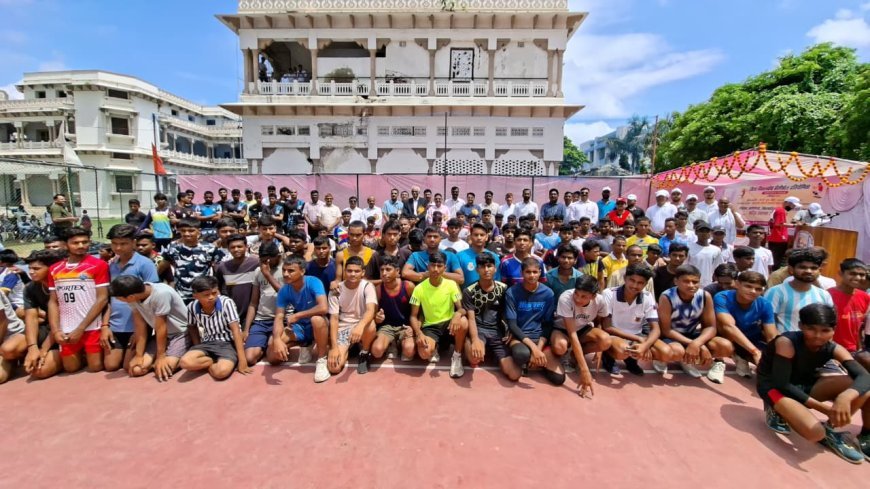 District-Level Volleyball Championship in Prayagraj