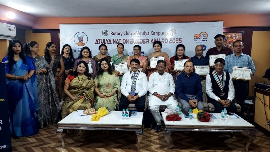 Rotary Club of Atulya Kanpur Honors Educators in a Grand Ceremony
