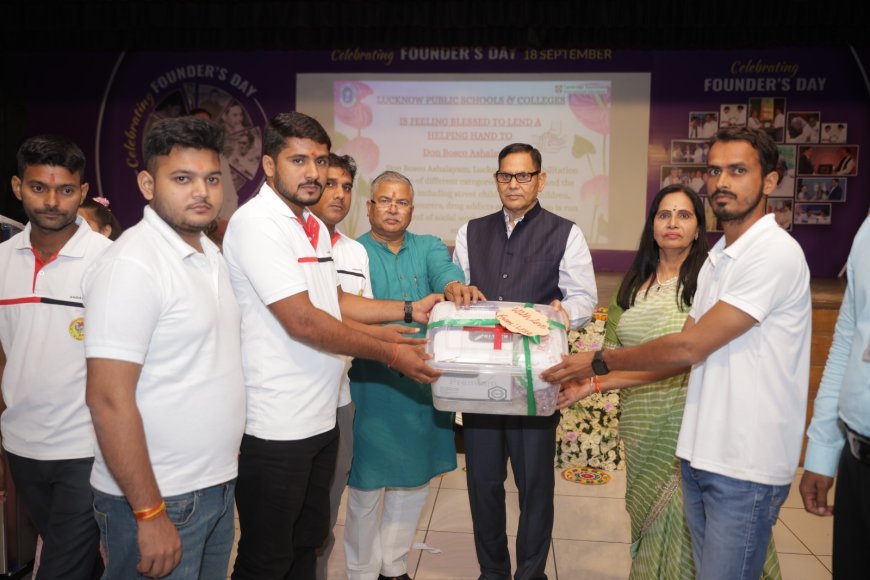 Lucknow Public World School Hosts Founder's Day Celebration