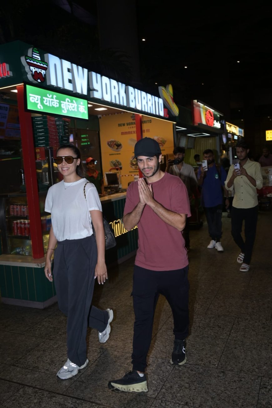 Emily Shah and Mena Massoud Arrive in India for New Projects