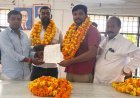 Vikas Ojha became president of Lekhpal Association and Anand became minister