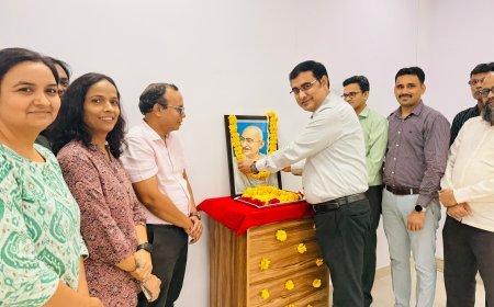 Department of Posts conducted a cleanliness drive and Shramdan On Gandhi Jayanti