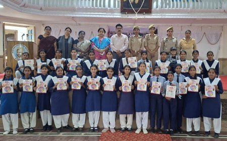 Mission Shakti Awareness programm at KP Inter College Prayagraj