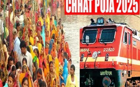 Northern Railway arrange special train from diffrent station for Chhath Puja