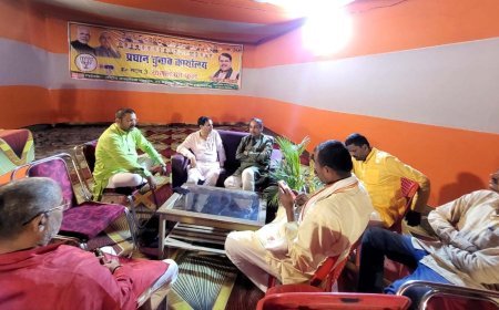 MLA Deepak Patel campaigned for Baikunthpur candidate in #BiharAssemblyelections