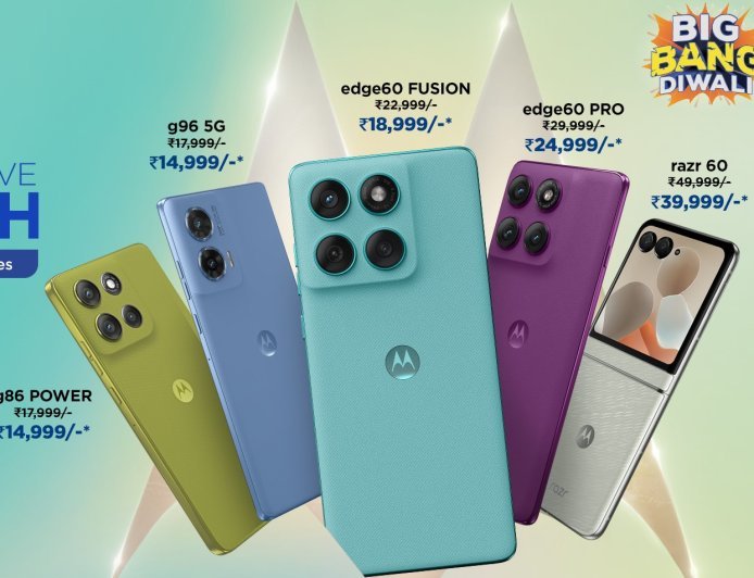 Big Discounts on Motorola Smartphones During Flipkart's Big Bang Diwali Sale 2025