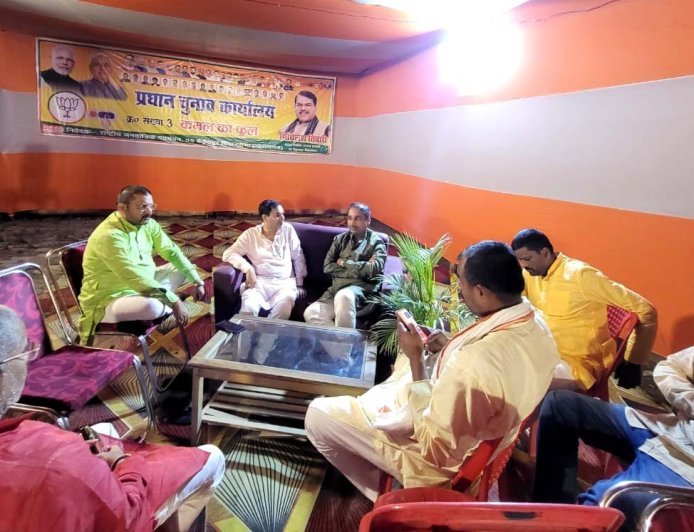 MLA Deepak Patel campaigned for Baikunthpur candidate in #BiharAssemblyelections