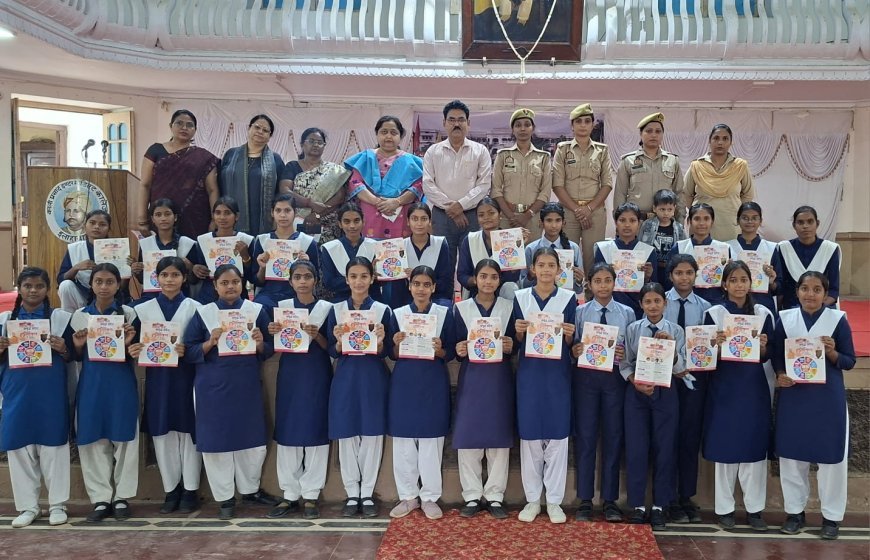 Mission Shakti Awareness programm at KP Inter College Prayagraj