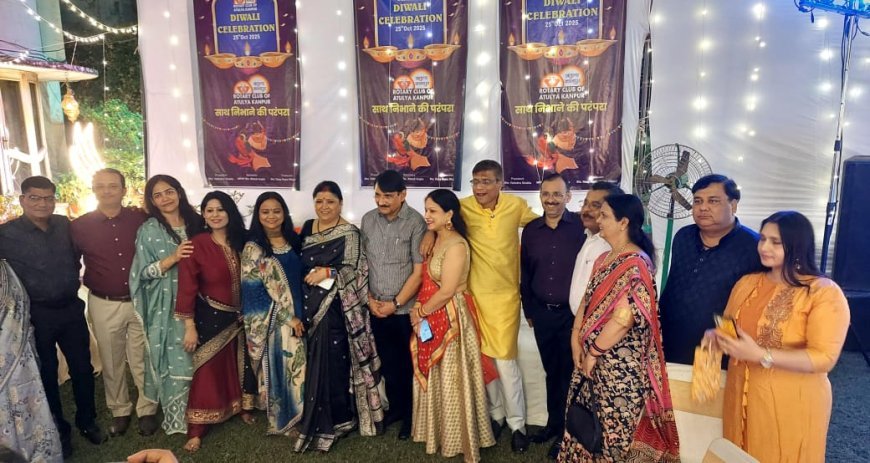 Kanpur Rotary Club celebrate a Diwali Milan