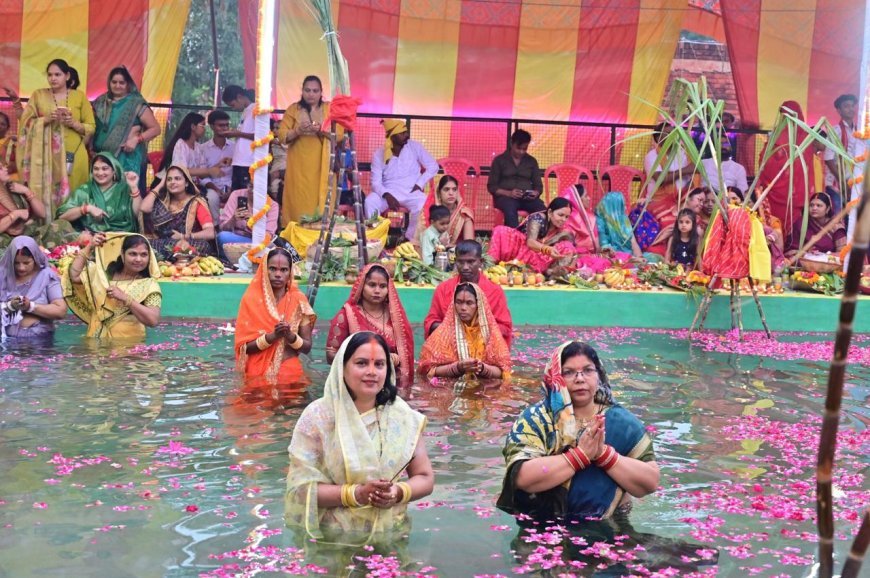 IFFCO: Chhath Puja Celebration at Township Ghiyanagar