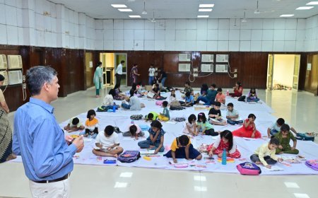 The purpose of this competition is to develop creative arts in children : AJAY MISHRA 