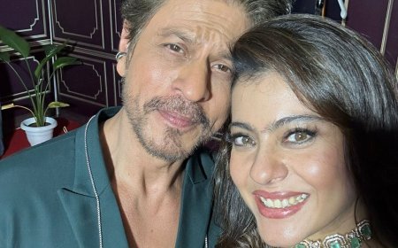 Kajol's "29-Year-Old" wish Happy 60th birthday, Shah Rukh Khan