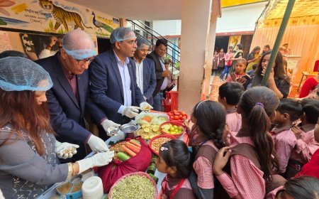 #AmwayIndia Empowers Children with Nutrition Education on Bal Diwas