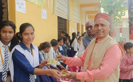 Children's Fair Organized on Rani Laxmibai's Birth Anniversary at MGS Niketan College