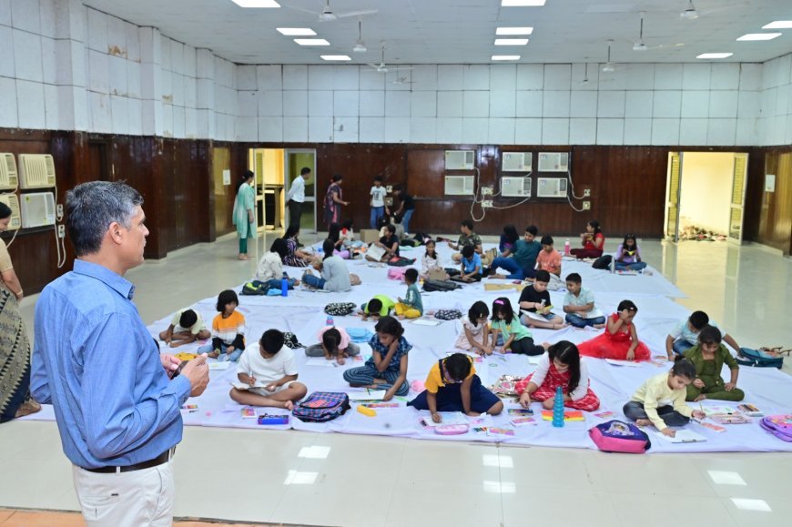 The purpose of this competition is to develop creative arts in children : AJAY MISHRA 
