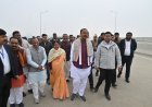 Deputy CM Keshav Prasad Maurya Inspects Ganga Six-Lane Bridge; Directs Completion by May 2026