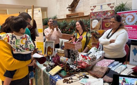 Indian Art Stuns Visitors at Cyprus Wellness Festival