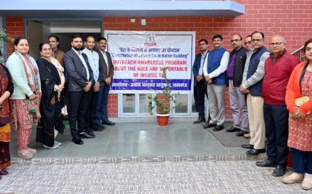 Income Tax Awareness Drive at Lucknow Public School