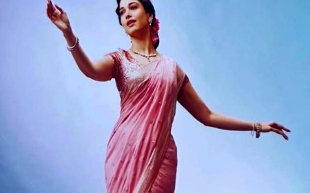 Tamannaah Bhatia Embodies Vintage Grandeur as Jayashree in V. Shantaram Biopic