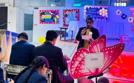 Avadh Collegiate Students Shine in Inter-Branch Spell Bee Competition