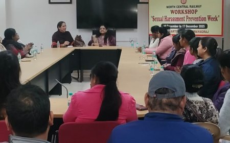 North Central Railway Concludes POSH Awareness Week with High-Impact Workshop