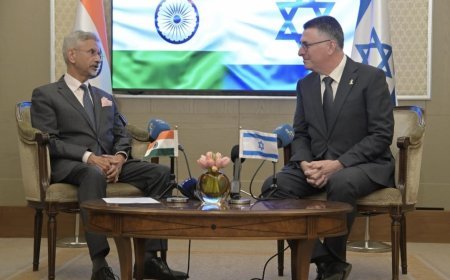 India-Israel Strategic Ties Reach New Heights: Jaishankar Pushes for FTA and Regional Stability in Jerusalem