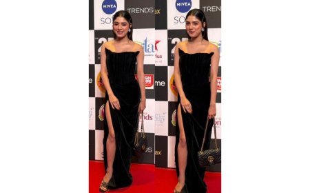 Adrija Roy Stuns in Black at ITA Awards