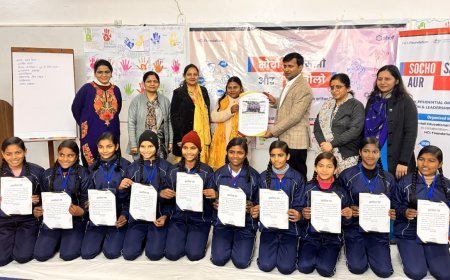 Lucknow: Winter Camp Empowers Marginalized School Girls