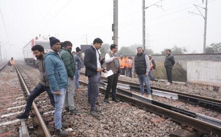 Railway Safety Audit Completed on Kanpur-Etawah Section