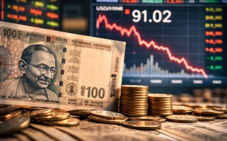 Indian Rupee Slips to 89.79 Against Dollar