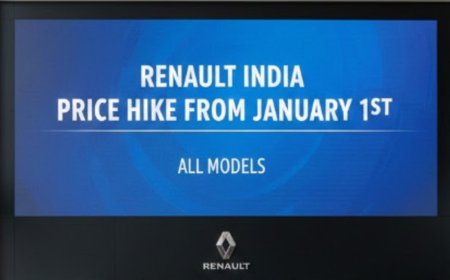 Renault India to Hike Car Prices January