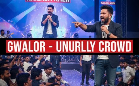 Kailash Kher Slams Unruly Crowd in Gwalior