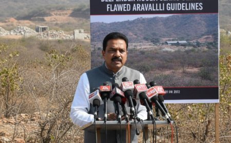 Deepender Hooda Slams Centre’s Flawed Aravalli Guidelines