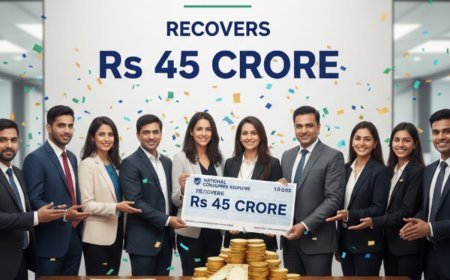 National Consumer Helpline Recovers Rs 45 Crore